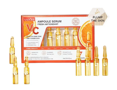 SADÖER VC Ampoule Serum – Freshen Antioxidant, Original Vitamin C Formula