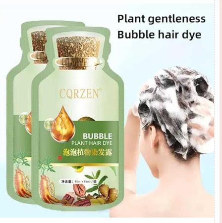 Bubble Plant Hair Dye – Gentle, Vibrant Color