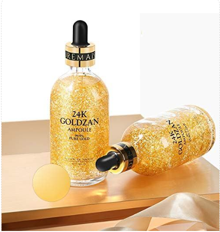 24K GOLDZAN Ampoule – 99.9% Pure Gold Serum for Radiant Skin