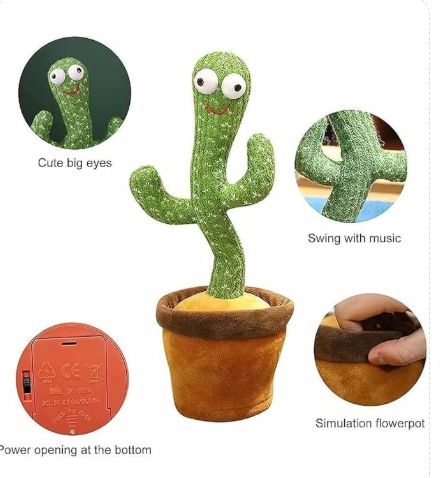 Dancing Cactus Toy – Fun, Interactive, and Adorable!